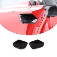 Suitable for 14-19 Corvette C7 Outer Door Bowl Protection Sticker ABS Carbon Fiber Pattern Modificat
