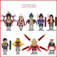 Demon Slayer Minifigure Daki Giyuutarou Kokushibo Douma Hantengu Figure Dolls Building Blocks Action