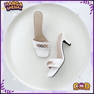Heals Girls' Heels Teenagers' Sandals Haihil Trendy Imported Haihils Sandals LatestWanita 2024 Luxur