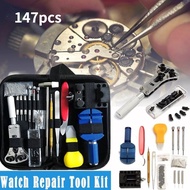 NEW 147pcs Watch Tools Watchmaker Tools Parts Watch Opener Remover Repair Screwdriver Clock Watch Repair Tool Kit