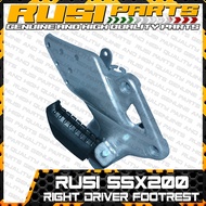 SSX200 Right Driver Footrest for Rusi Motorcycle/Rusi SSX200 Right Driver Footrest w/ Brake Pedal/ru