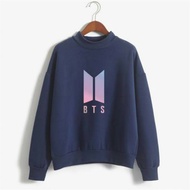 Kpop BTS basic Sweater with large logo printing