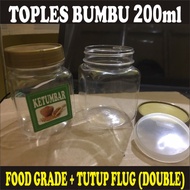 P8-Spice JAR 200ml SPICE JAR | SPICE PLACE| SPICE PLACE SET | SPICE CONTAINER SET | KITCHEN SPICE BO