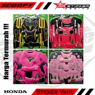 Decal Stiker Full Body Motor SCOOPY 2013-2016 2017-2020 2021 - Stiker Random SCOOPY Lelang Termurah 