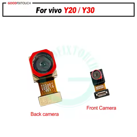 For vivo Y20 Y30 Back Rear Camera with front small camera