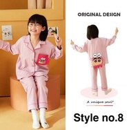 🖍全新KSleep x IP原創設計 蠟筆小新聯名 長袖長褲款兒童睡衣 (款式7-13)