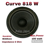 Speaker Curve 8 Inch Woofer 818 W 100 Watt