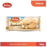 ROMA SANDWICH PEANUT BISKUIT LAPIS KACANG 189 GR