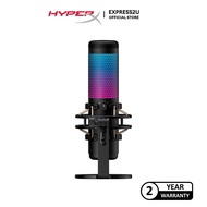 HYPERX QuadCast S USB Condenser Gaming Microphone RGB Lighting - Black/White