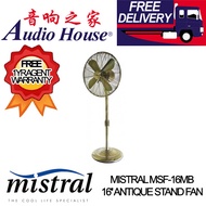 MISTRAL MSF-16MB 16 ANTIQUE STAND FAN *** 1 YEAR MISTRAL WARRANTY ***