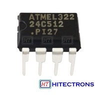 ATMEL 24C512  Two-wire Serial EEPROM 512K (65,536 x 8)
