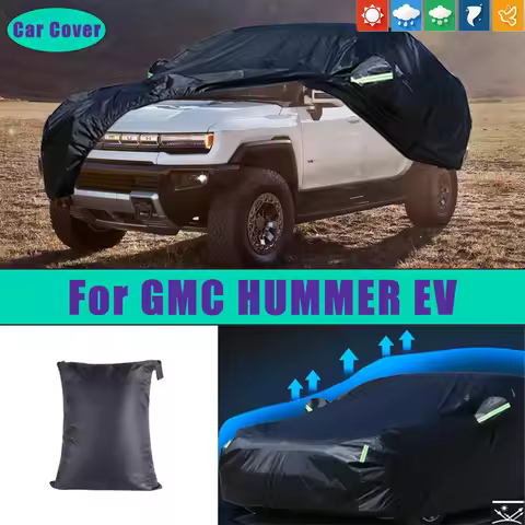 For GMC HUMMER EV Car Full Outer Covers Outdoor Waterproof Dustproof Sun Rain Snow Protection Exteri
