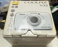 「不議價/順豐到付」:Nikon COOLPIX S32 防水數碼相機