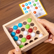 （好物優選） Wooden Maze Toy Finger Flexibility Trainer Exercise Brain Game for Elderly People Prevent Dem