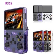 【High Quality】 R36s Retro Gaming Handheld Game Console K36 20000 Games 50+Emulator Ps1/Psp/N64/Ss Ha