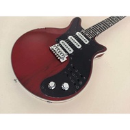 Brian May Red Electric Guitar 24 Frets 3 Burns Tri-Sonic Pickups Professional Guitar