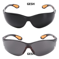 GESH Safety Goggles, Dustproof Grey Black Welding Welder Goggles, Scratch Goggles Windproof Eyewear 