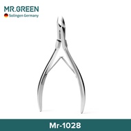 German MR.GREEN Nail Cuticle Nipper Extremely Sharp Cuticle Trimmer for Nail Skin Stainless Steel