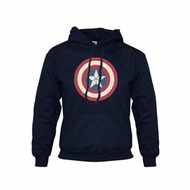 Captain America navy Hoodie Sweater Jacket