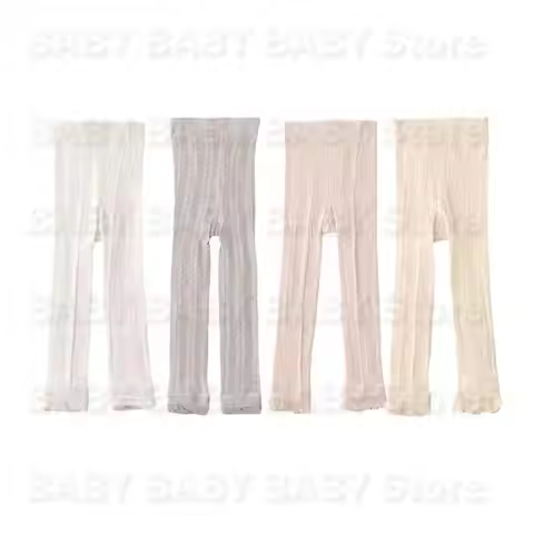 Q81A 1-6T Baby Cropped Pants Girls Spring Summer Tights Fashionable Child Casual Wear
