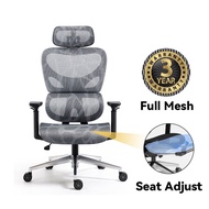 Full Mesh Ergonomic Chair 3D Office Chair With Ergonomic Lumbar Support Computer Chair XA6L
