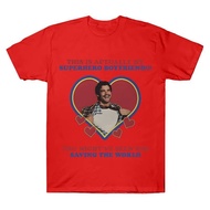 David Corenswet I Love My Boyfriends T-shirts David Corenswet Fan Gift Tees Super Hero Cotton High Q