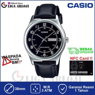 β JAM TANGAN PRIA ELEGAN | CASIO MTP-V006L-1B2UDF - JAM TANGAN PRIA - TALI KULIT - MTPV006L | DESAIN