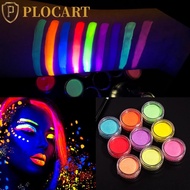 PLOCART Eyeliner Fluorescent Glow in Dark Water Activated Black Light UV Reactive Smudgeproof Makeup
