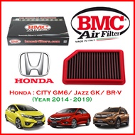 BMC Airfilters® (ITALY) Performance Air Filters กรองอากาศแต่ง สำหรับ Honda : CITY GM6 / Jazz GK / BR