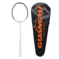 [Hot Sale Badminton Racket] Badminton Racket 3u Offensive Racket Buckle Type Adult Training Racket 3