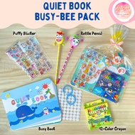 [SG STOCK] Pre-packed Children Birthday Goodie Bags | Children Day Gift | Kids Party Favors - Quiet Book Busy Bee Pack