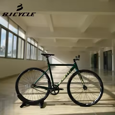 BJ CYCLE Fixedgear Bicycle Single Speed bike Graval bike Fixie Alumimum Frame Bennetti All-Terrain F