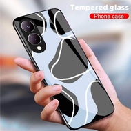(KD-43) Softcase Glossy Glass Vivo Y17S Latest Handphone Case - Handphone Protector - Cellphone Accessories - Handphone Case - Glas