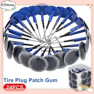 BEK 24pcs Tire Patches Kit 36*4mm Tire Repair Patch Plug Kit Mushroom Plug Patch Gum For Tire Tread 
