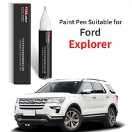 Paint Pen Suitable for Ford Explorer Special Paint Fixer White 2020 Explorer Car Supplies Accessories Complete Collection of Car