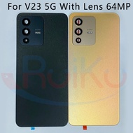 For Vivo V23 5G Battery Cover Door Back Housing Rear Case For vivo v23 V2130 Battery Door Replacemen