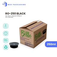 MES RO 250 Microwavable Container 250mL (Round Container) 1Box