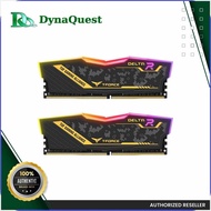 T-Force)y}Delta@ch#RGB|M=TUF(z=32GB(d=16GBx2(X=DDR4(i=3200Mhz(C=TF9D432G3200HC16FDC01 Desktop Memory