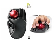 ※พร้อมส่งจากไทย※ Elecom M-HT1DRXBK mouse wireless Receiver included Trackball Big ball 8 button Tilt