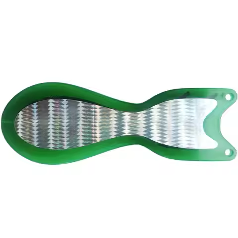 Trolling lure spinning flashers, salmon catcher fishing spinner flasher, 9.5 inch