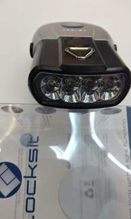 全新Locksit Helmet Lock with Front Light（4x CR2032 batteries included）