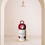 KIKIKOKO ll DY-BW1221 Love Series 316 Stainless Steel Tumbler Cold & Hot 220ml Lids Vacuum Insulated