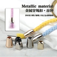10PCS Metal Ending String Buckle Stopper