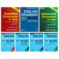 【จัดส่งจากกรุงเทพ】Cambridge English Grammar & Vocabulary in Use Set 7 Books:  Grammar And Essential 
