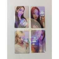 Aespa Lightstick Fanlight Photocard PC