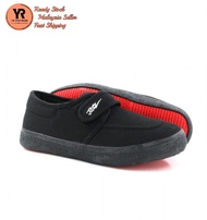 Pallas Jazz school shoe 031 /kasut sekolah hitam tapak merah