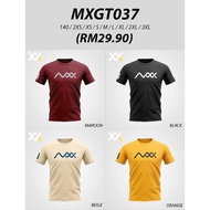 Maxx Graphic Sports Badminton Jersey Sports Outdoor T-Shirt (Maroon, Black, Peach, Orange)