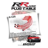 Toyota COROLLA CELICA CORONA1.6L / 2.0L / 2.2L / 2.4L Applications - RRacing Plug Cable (Car) - A102