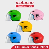 LTD Junior Series Visorex VTEC Kids Motorcycle Helmet Topi Keledar Moto Budak Kanak Kanak with Visor