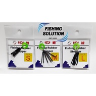 Stopper - Rubber Fishing Stopper for Sausage Floats, 30 Koi - SML Stopper Fishing